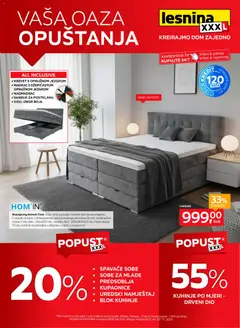Vaša oaza opuštanja Lesnina - Pregled kataloga iz trgovine Lesnina, vrijedi od 03.11.2025