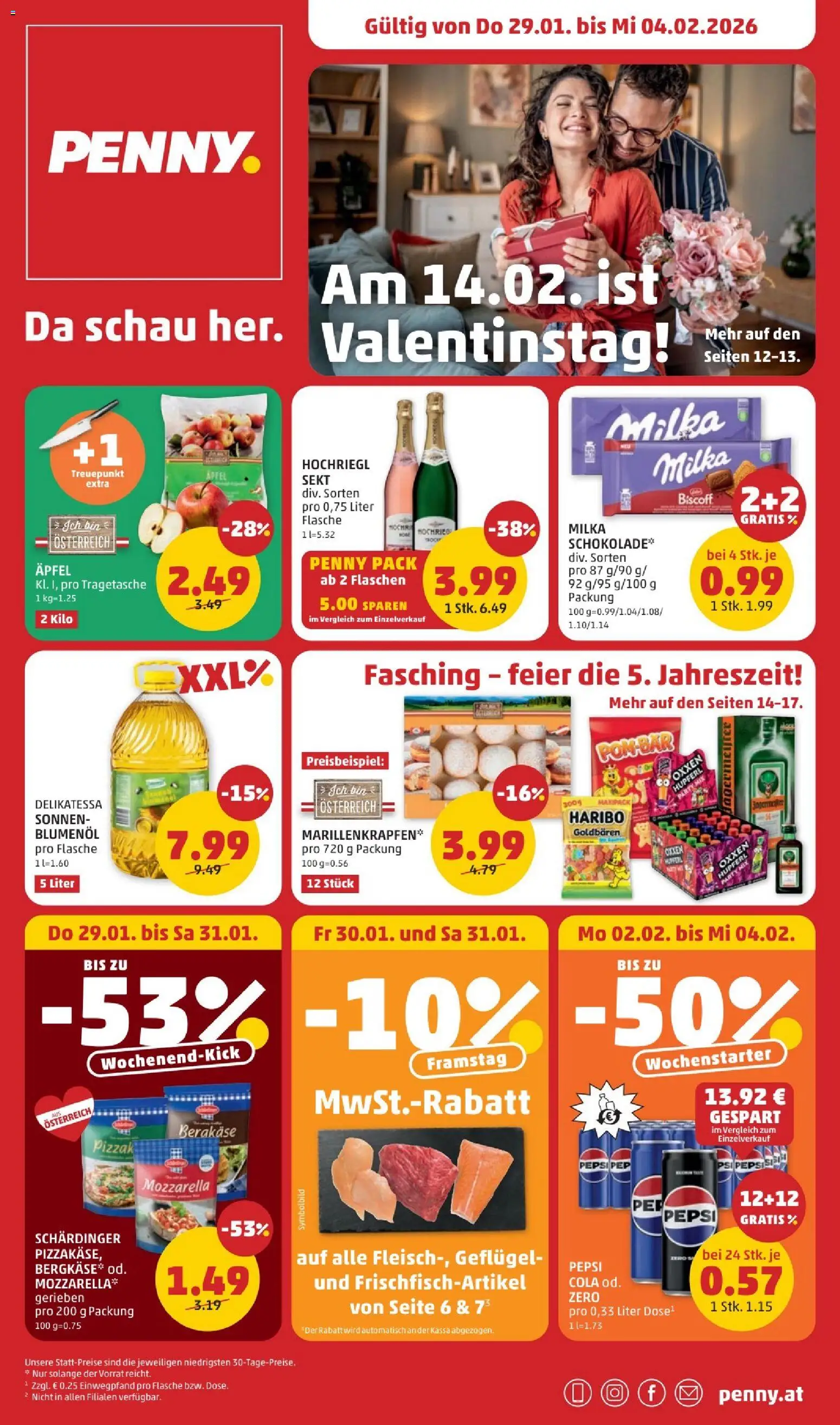 Penny Markt Flugblatt gültig ab 29.01.2026 | Seite: 1 | Produkte: Äpfel