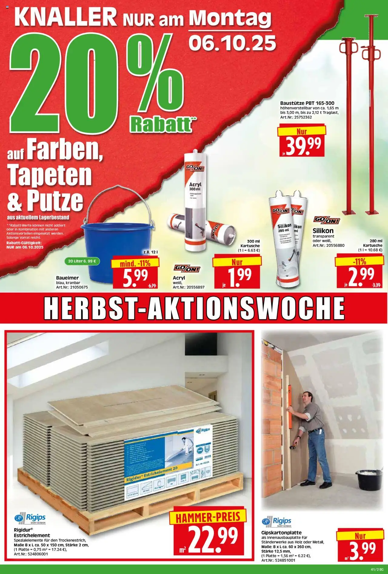 HERKULES Bau & Garten – gültig ab 06.10.2025 | Seite: 2