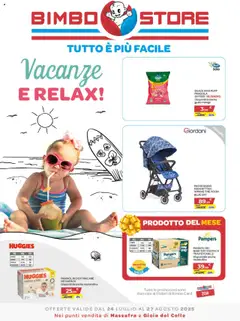 Anteprima del volantino Bimbo store Massafra e Gioia Del Colle catalogo valido a partire dal 24.07.2025