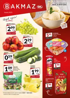 Katalog Bakmaz - Pregled kataloga iz trgovine Bakmaz, vrijedi od 03.07.2025