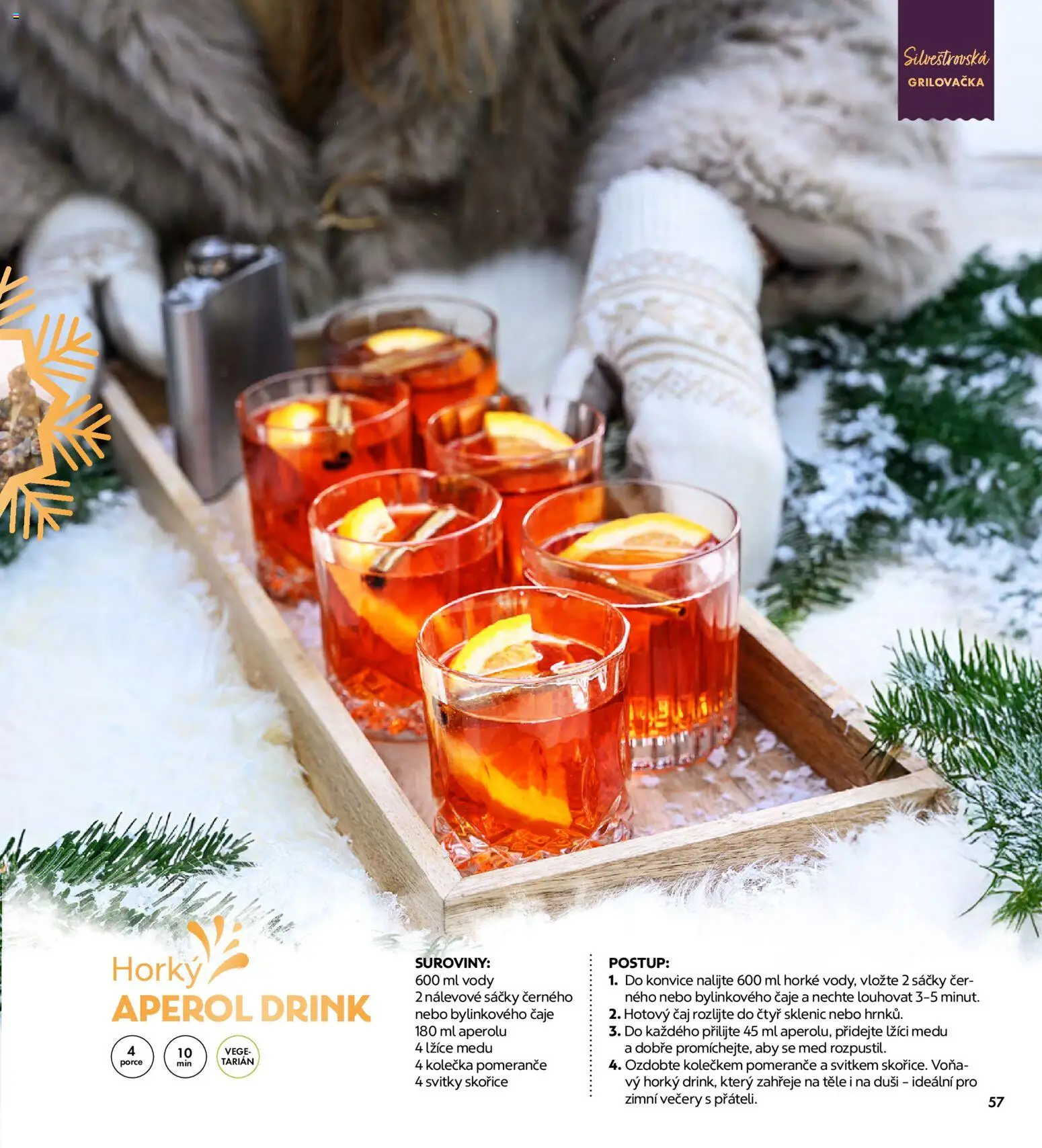 Albert magazín od 01.12.2025 | Strana: 57 | Produkty: Lžíce, Čaje, Konvice, Aperol