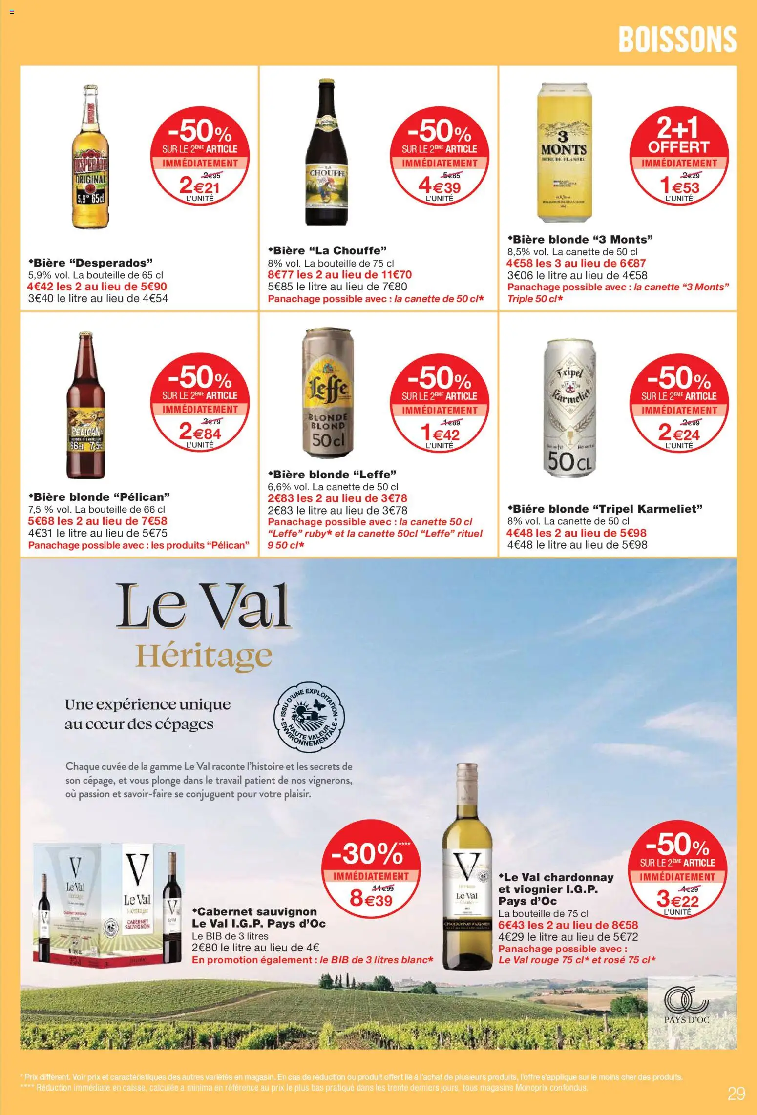 {H1} | Page: 29 | Produits: Desperados, Bière blonde, Bière