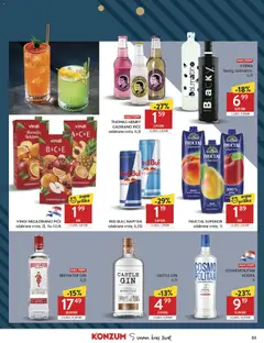 BEEFEATER GIN, 0,71 - Pregled kataloga iz trgovine Konzum, vrijedi od 26.11.2025 | Stranica: 33