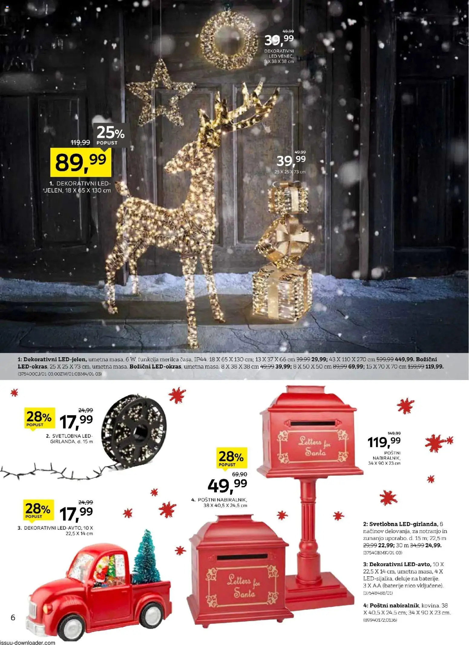 Novi XXXL Lesnina katalog ponudbe – veljaven od 04.11.2025 | Stran: 6 | Izdelki: Baterije