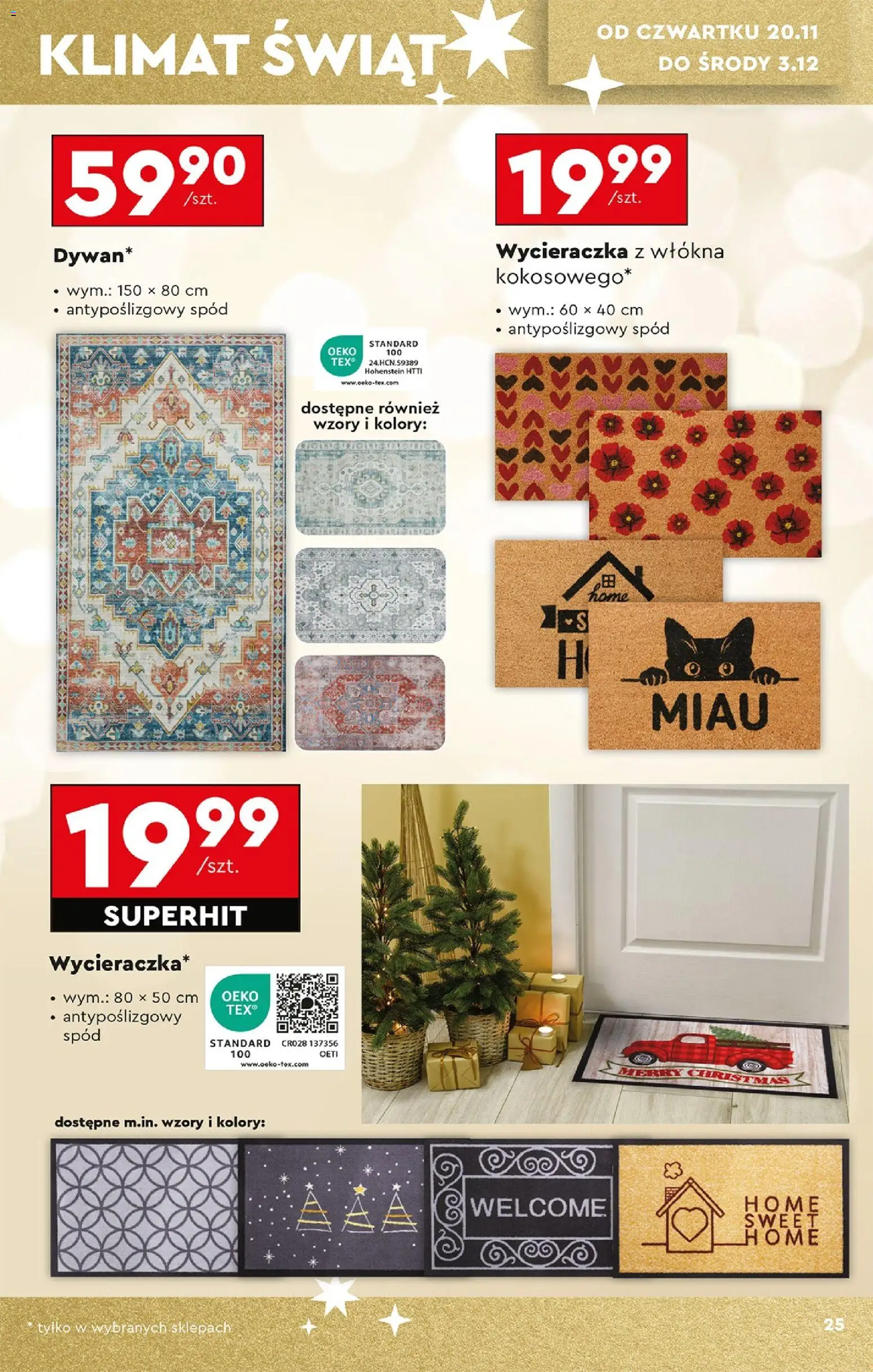 Biedronka Black Friday od 15.11.2025 | Strona: 27 | Produkty: Wycieraczka