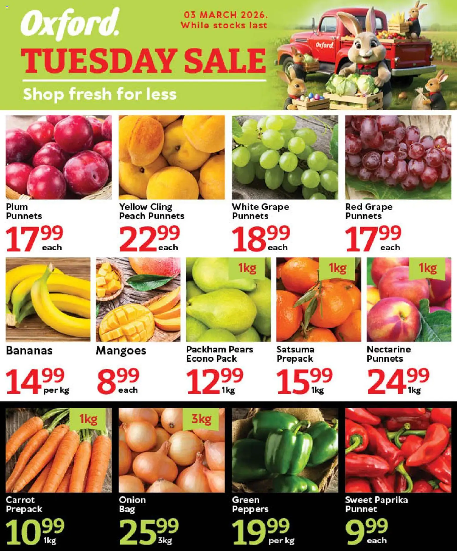 New Oxford Freshmarket catalogue – valid from 03.03.2026 | Page: 1