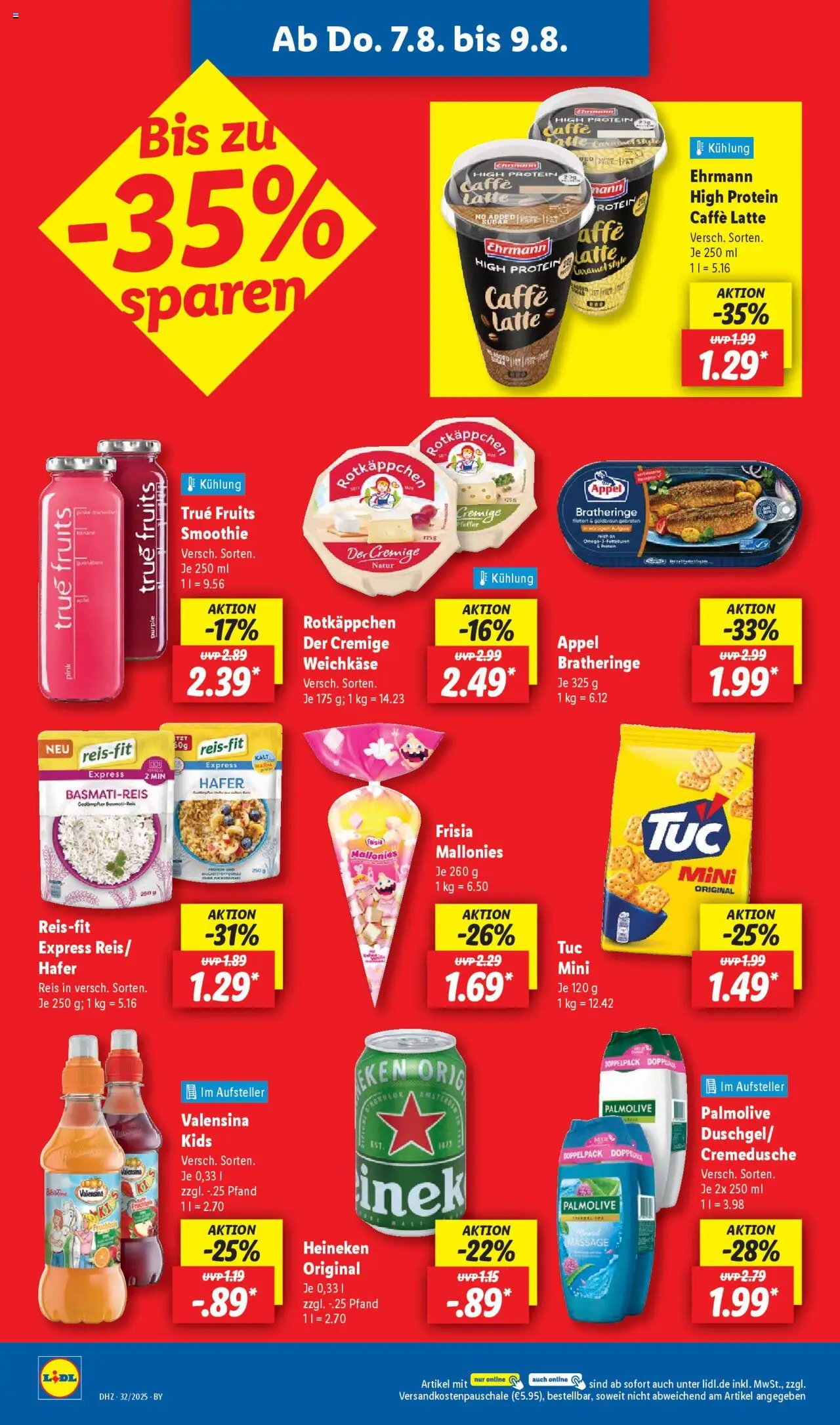 Lidl Prospekt München - gültig ab dem 04.08.2025 | Seite: 56 | Produkte: Valensina, Pfeffer, Rotkäppchen, Reis
