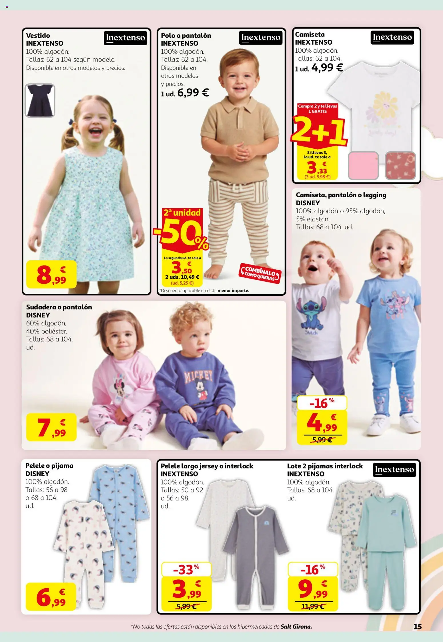 Alcampo - HP Catalán Activ´t a la Primavera │ válido desde el 12.03.2026 | Página: 15 | Productos: Sudadera, Pijama, Té
