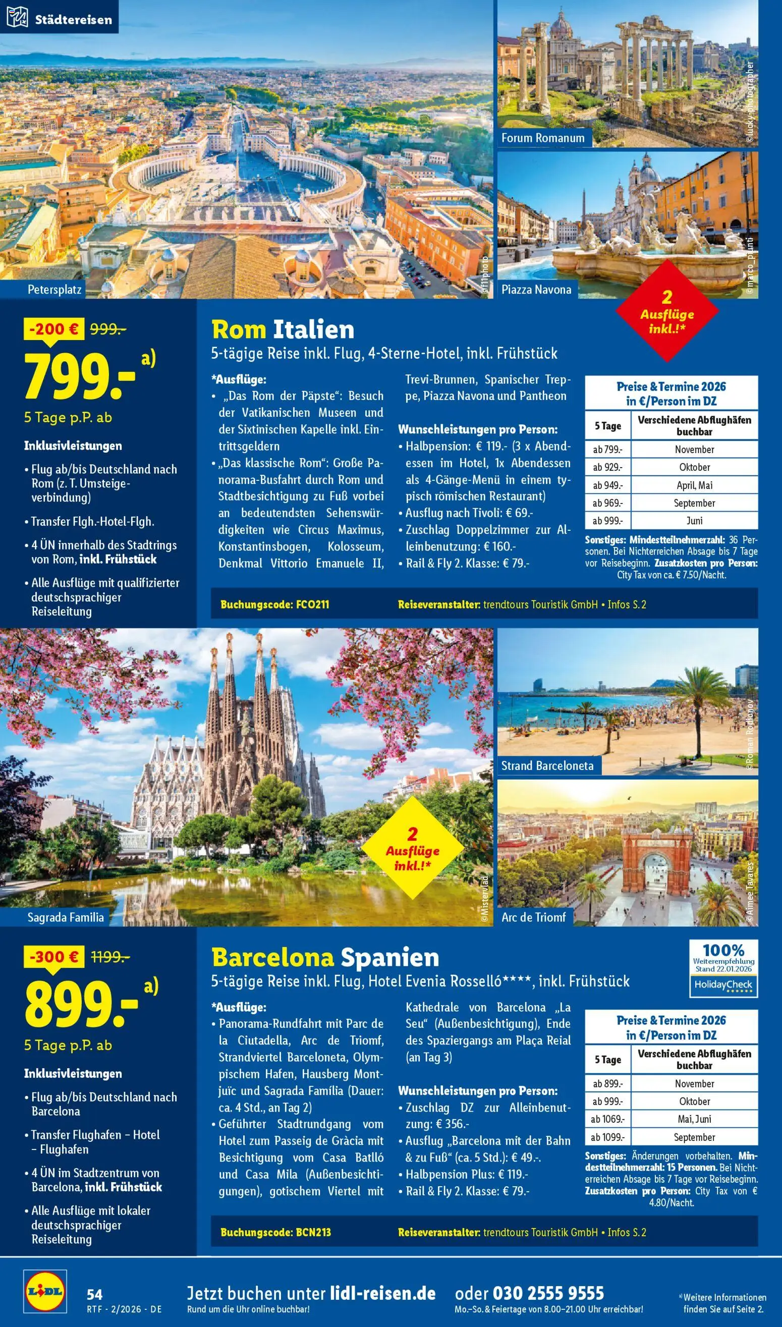 Lidl Reisen Prospekt 	 – gültig ab 14.02.2026 | Seite: 54 | Produkte: Uhr