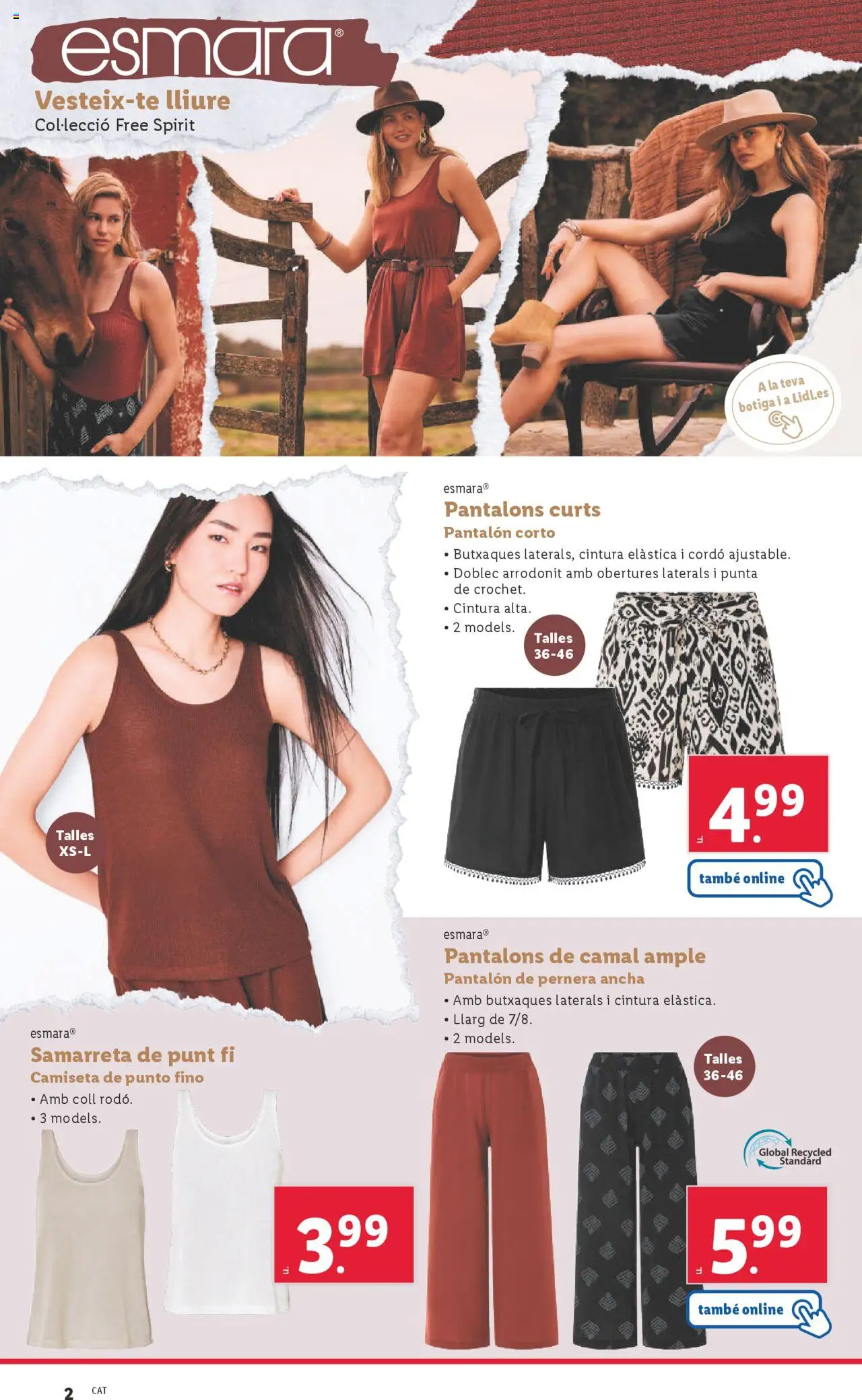 Lidl catálogo BCN │ válido desde el 09.06.2025 | Página: 34 | Productos: Pantalón corto