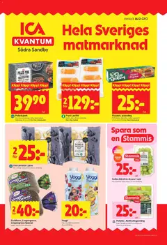 ICA Kvantum - Södra Sandby - Förhandsvisning av reklamblad från butik ICA Kvantum aktuell från 16.02.2026