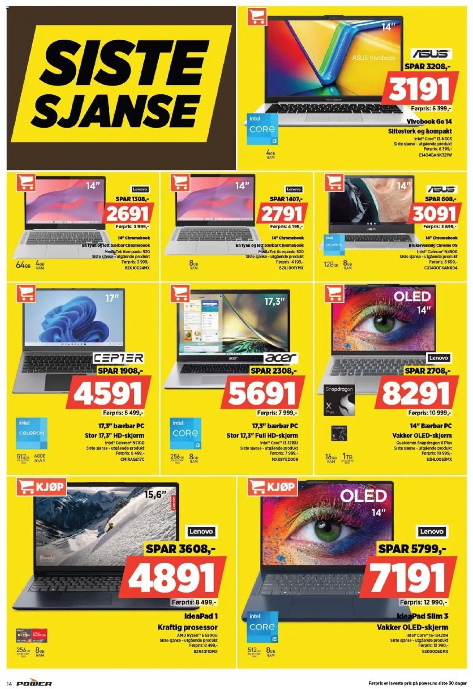 {H1} | Side: 14 | Produkter: Pc, Thon en boite, Суміш дитяча