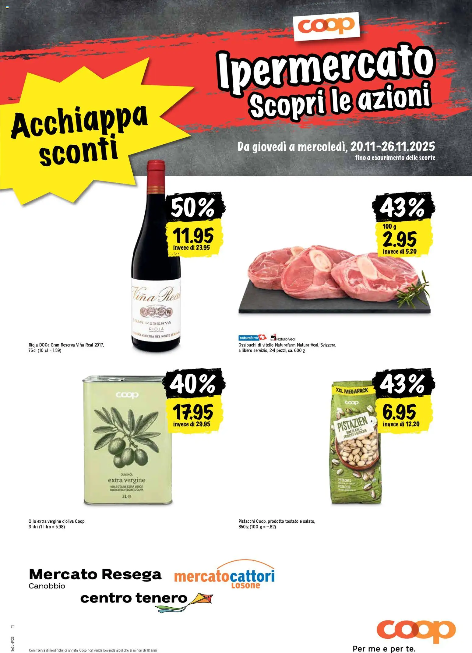Coop - Una settimana di azioni – gültig ab 20.11.2025 | Seite: 21