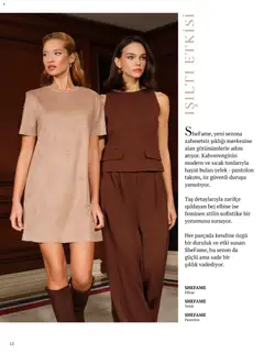 09.01.2026 tarihinden itibaren geçerli olan Özdilek kataloğu önizlemesi | Sayfa: 12 | Ürünler: Yelek, Pantolon, Elbise