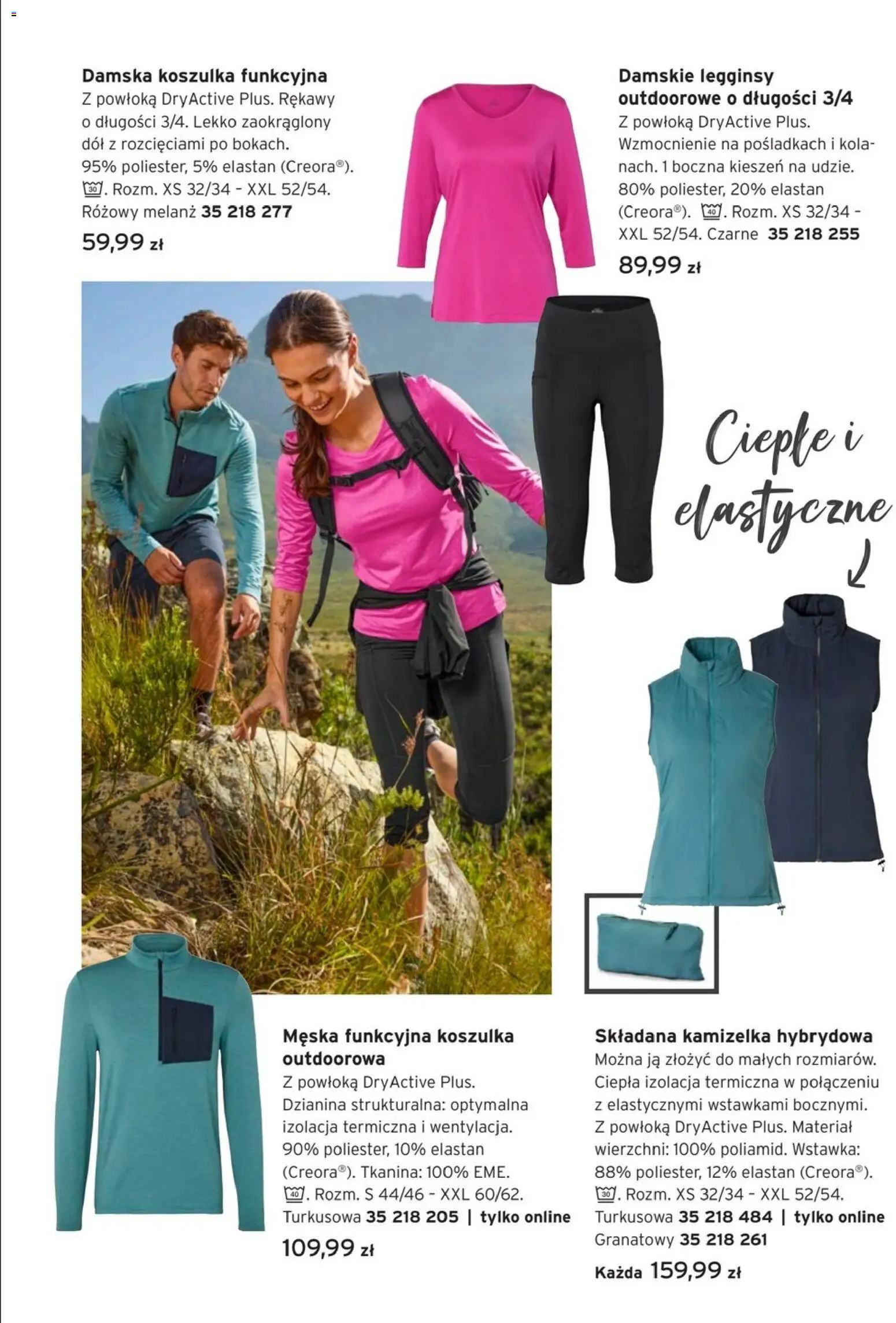 Tchibo promocje od 14.04.2026 | Strona: 9 | Produkty: Kamizelka, Legginsy