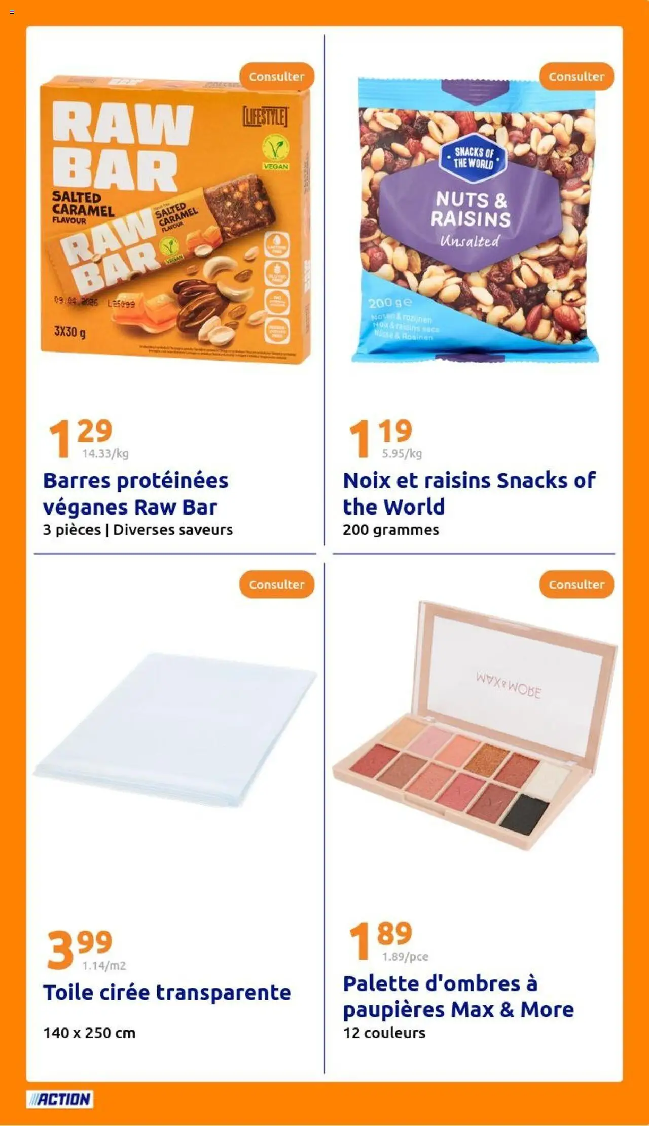  | Page: 27 | Produits: Raisins secs, Thé, Noix