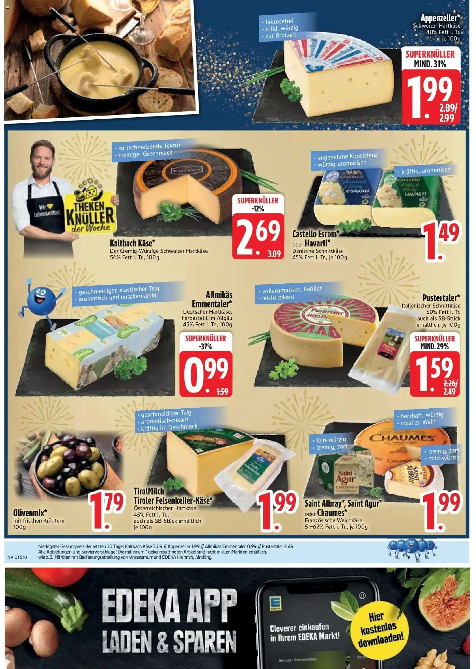 Edeka prospekt München	 – gültig ab 28.12.2025 | Seite: 12 | Produkte: Milch, Käse, Wein