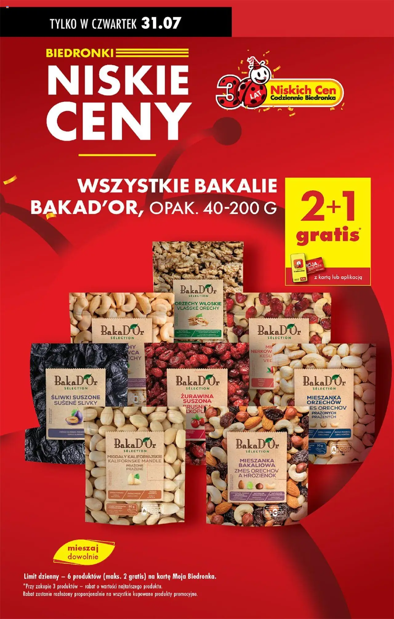 Biedronka gazetka - Oferta W tym tygodniu od 31.07.2025 | Strona: 24 | Produkty: Karta, Śliwki, Żurawina, Śliwki suszone