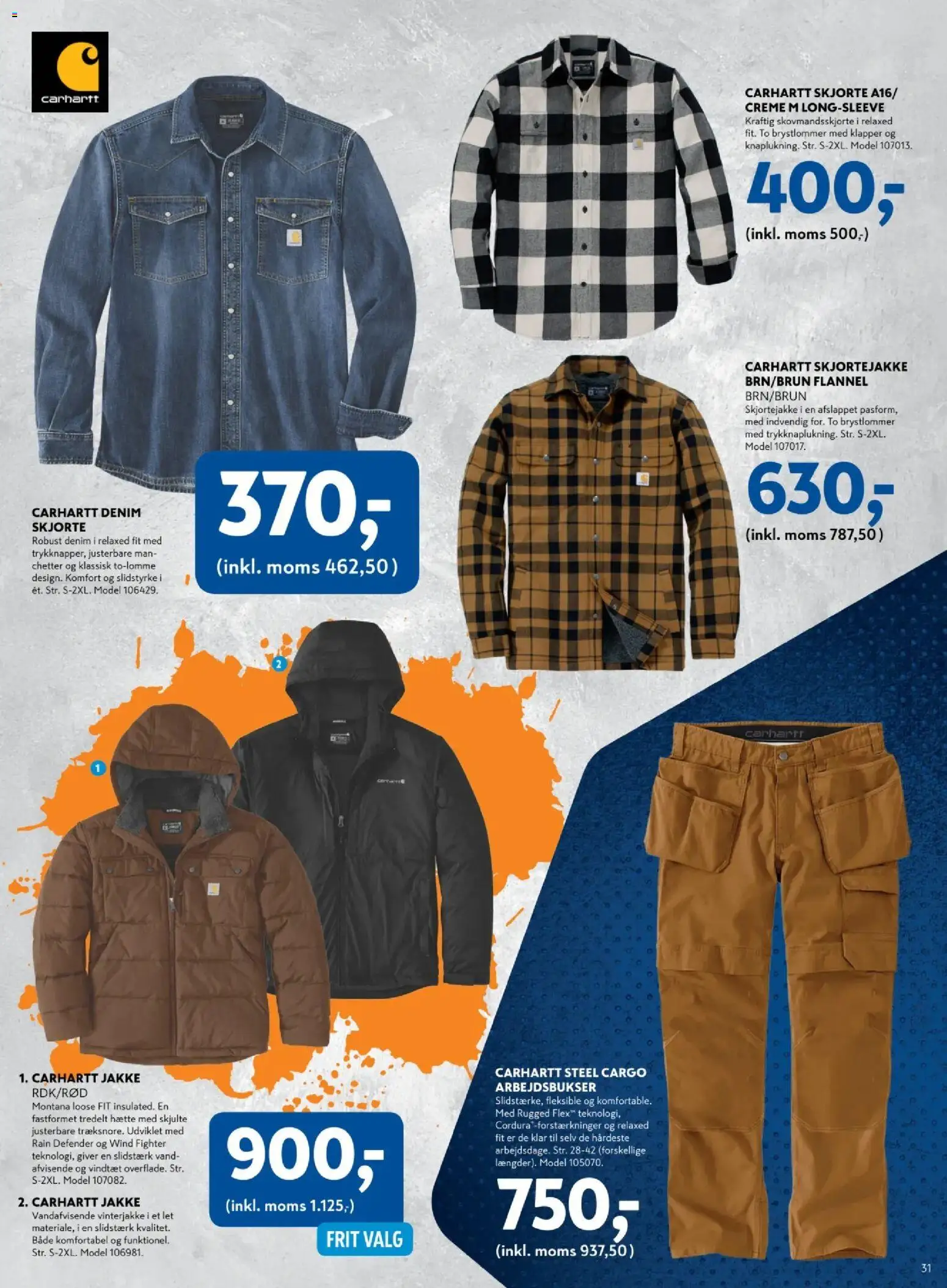 Davidsen tilbudsavis – gyldig fra 20.11.2025 | Side: 31 | Produkter: Creme, Skjorte, Jakke