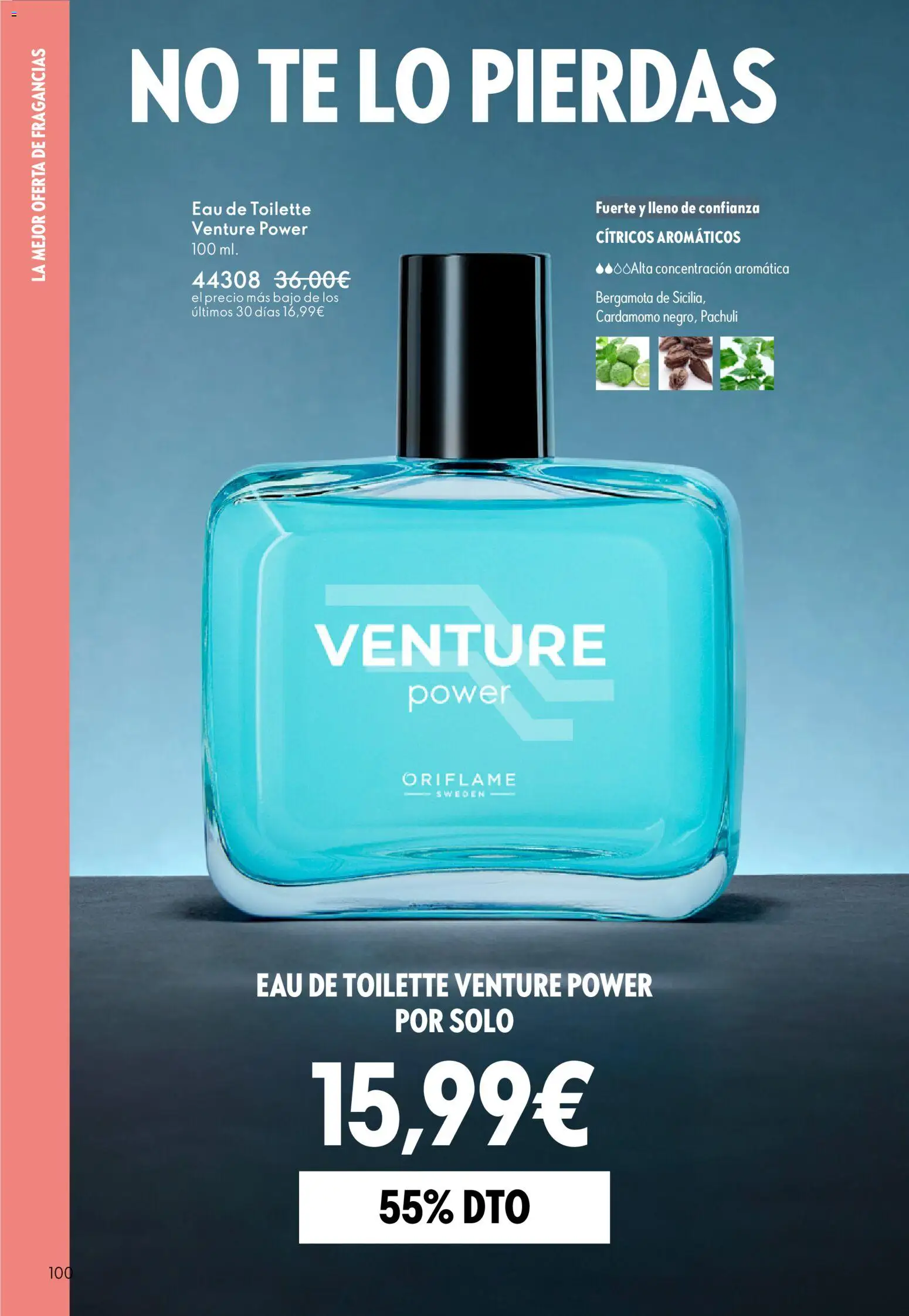 Oriflame - Catálogo Campaña 3 │ válido desde el 18.02.2026 | Página: 100 | Productos: Eau de toilette, Χοιρινό παϊδάκι, Té