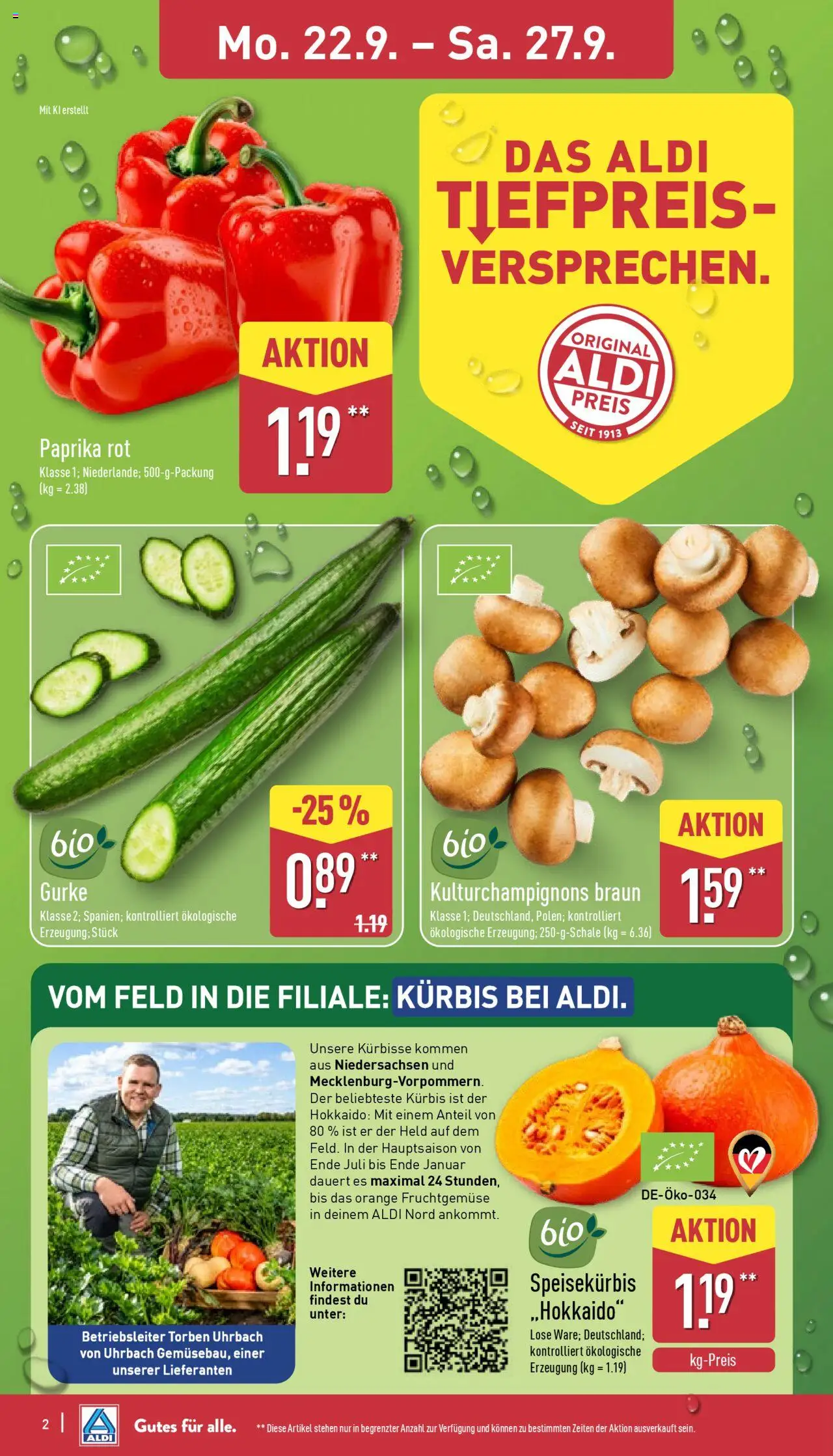 Aldi Prospekt 	 – gültig ab 22.09.2025 | Seite: 6