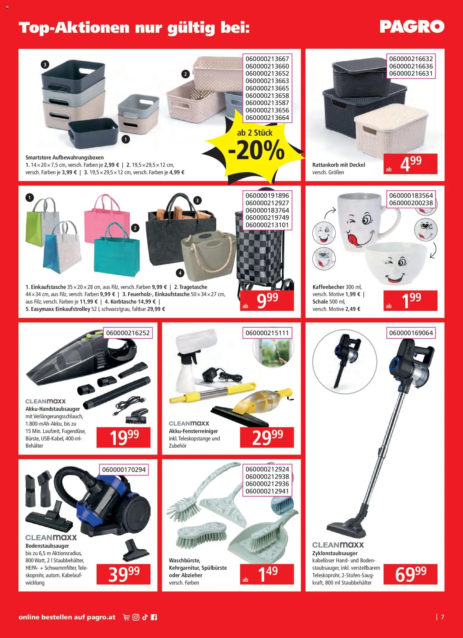 Pagro-Diskont Flugblatt gültig ab 26.03.2026 | Seite: 7