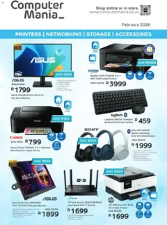 Computer Mania specials catalogue – valid from 01.02.2026