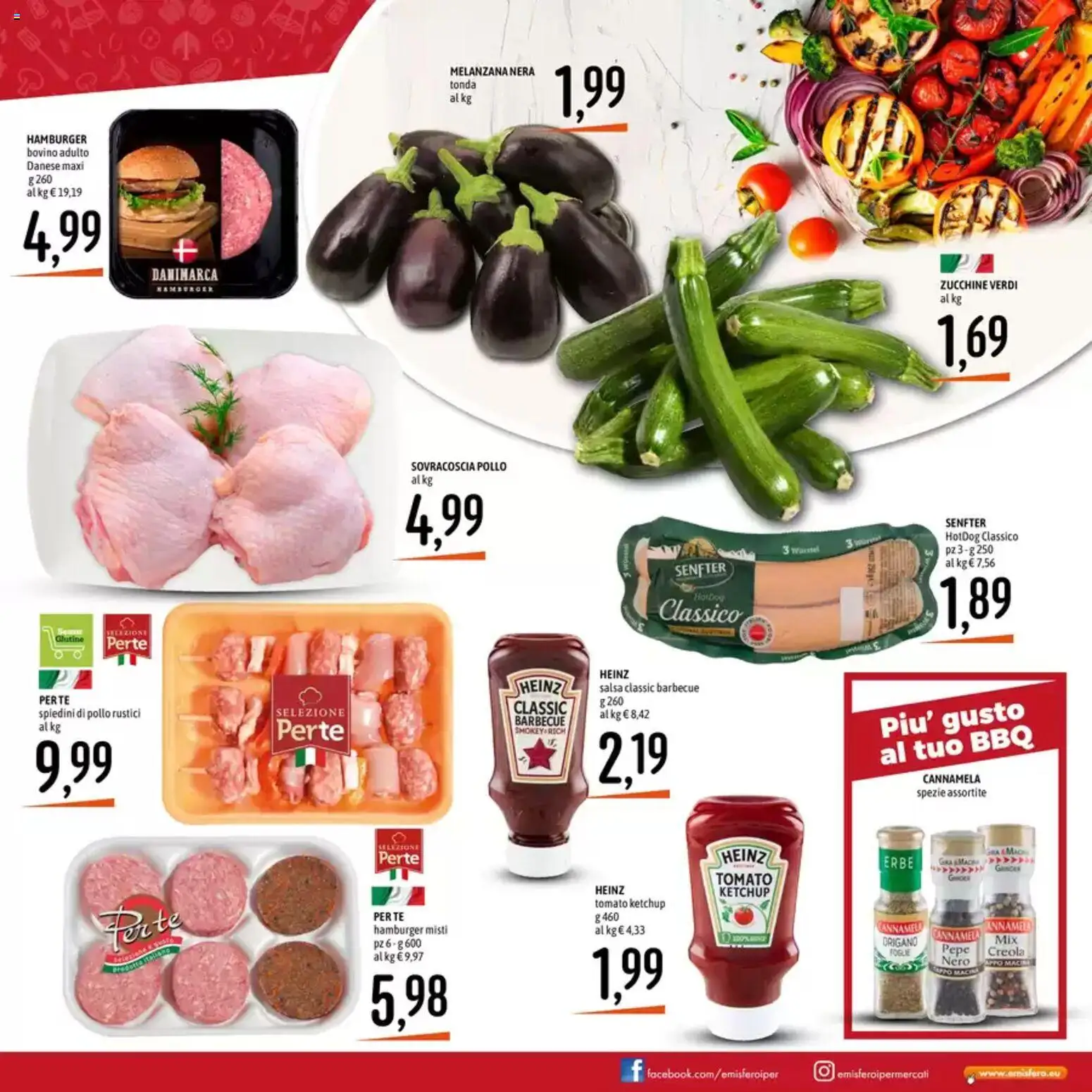 Volantino Emisfero del 20.04.2026 | Pagina: 9 | Prodotti: Tè, Salsa, Melanzana, Rustici