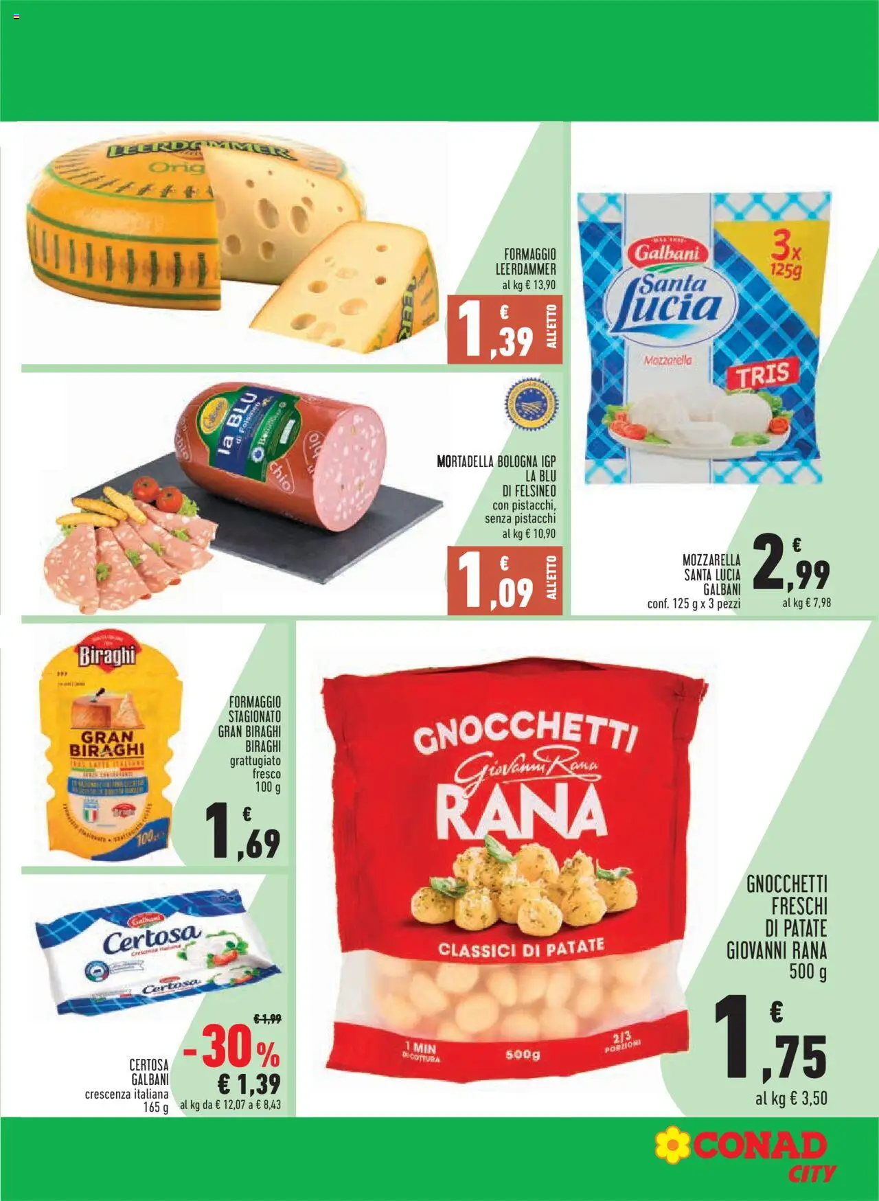 Volantino Conad del 28.08.2025 | Pagina: 23 | Prodotti: Patate, Mortadella, Pistacchi, Gnocchetti