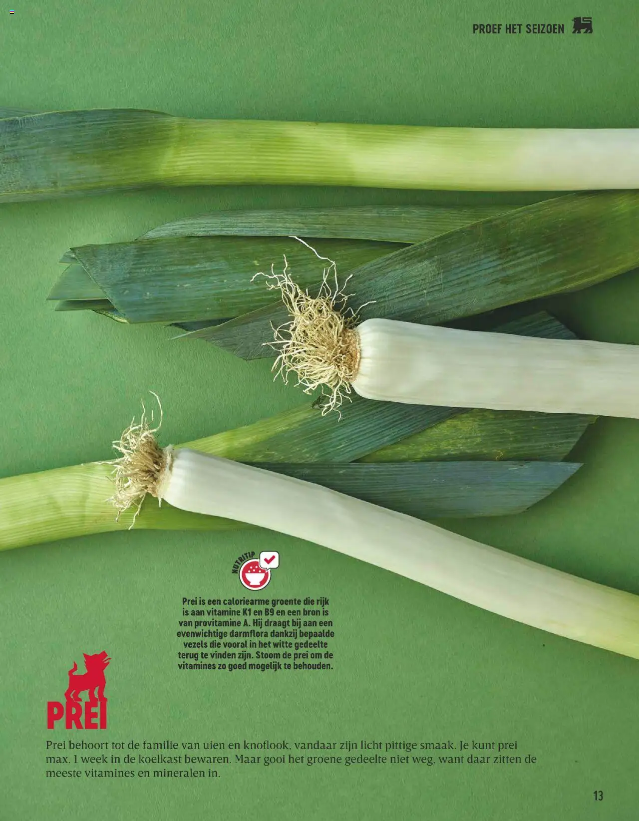  | Pagina: 13 | Producten: Prei, Koelkast