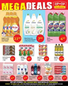 OP is OP - Mega deals - Voorbeeld van een folder van OP is OP, geldig van 08.01.2026
