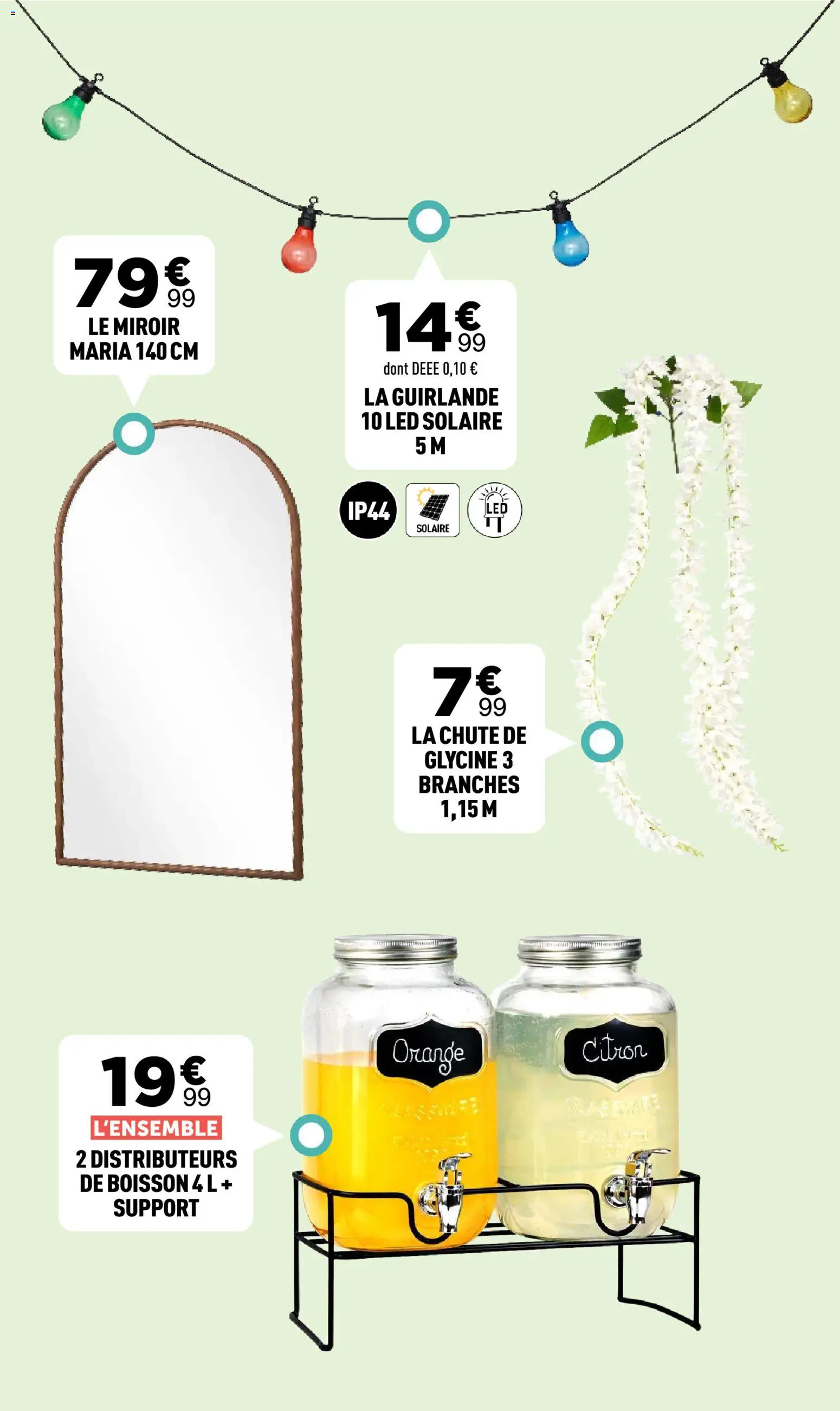 {H1} | Page: 62 | Produits: Citron, Orange, Miroir