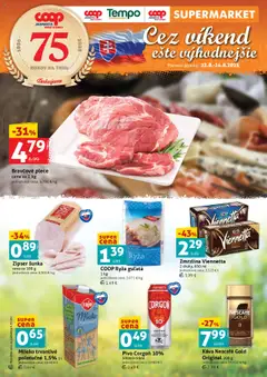 COOP Jednota víkendová ponuka - náhľad platný od 22.08.2025