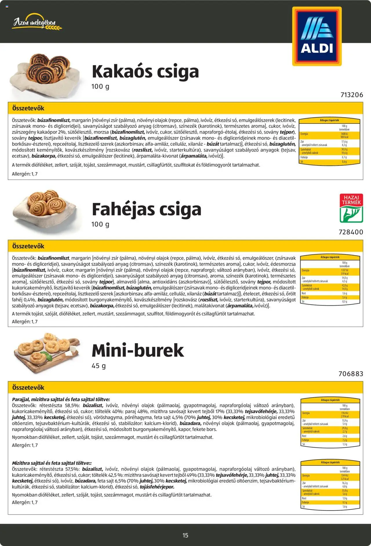 Aldi akciós ujság - amely érvényes a következő dátumtól: 26.08.2024 | Oldal: 15 | Termékek: Ketchup, Gluténmentes, Felvágott, Só
