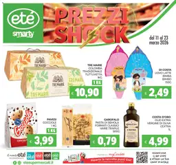 Anteprima del volantino Eté volantino Smarty valido a partire dal 11.03.2026