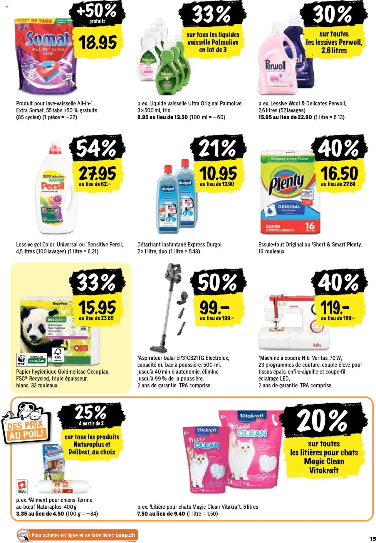 Coop - Les actions de la semaine – gültig ab 16.10.2025 | Seite: 15