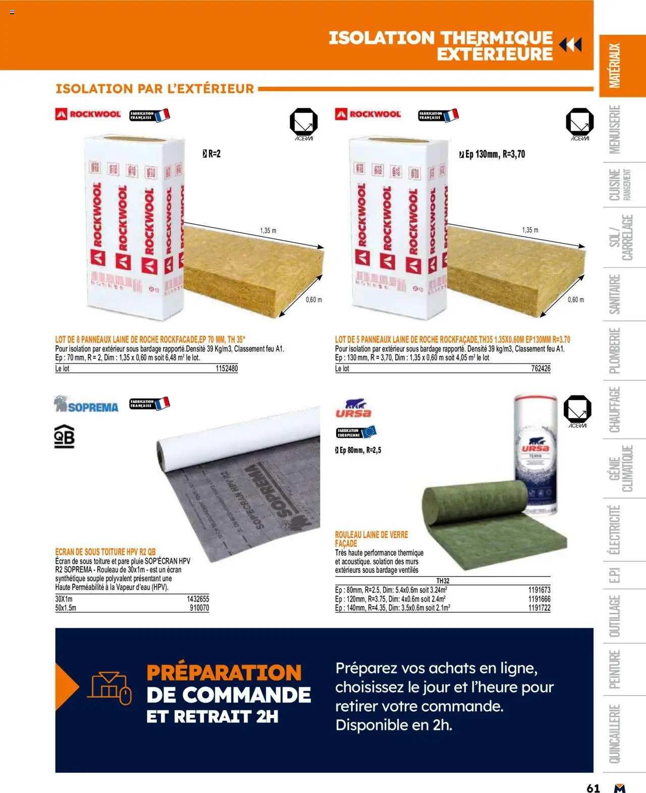  | Page: 61 | Produits: Rouleau