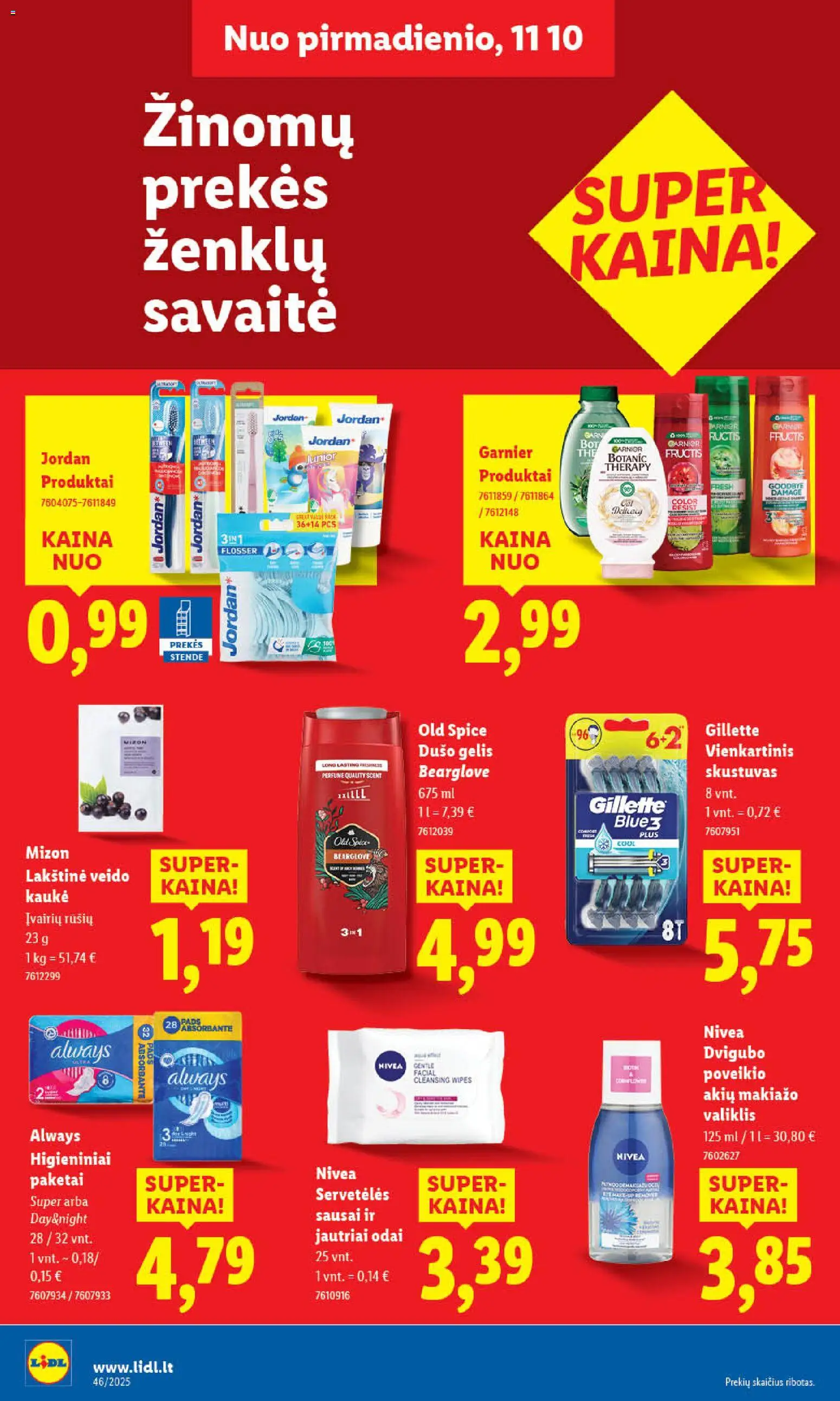LIDL akcijos nuo 10.11.2025 | Puslapis: 28 | Prekių: Skustuvas, Kaukė