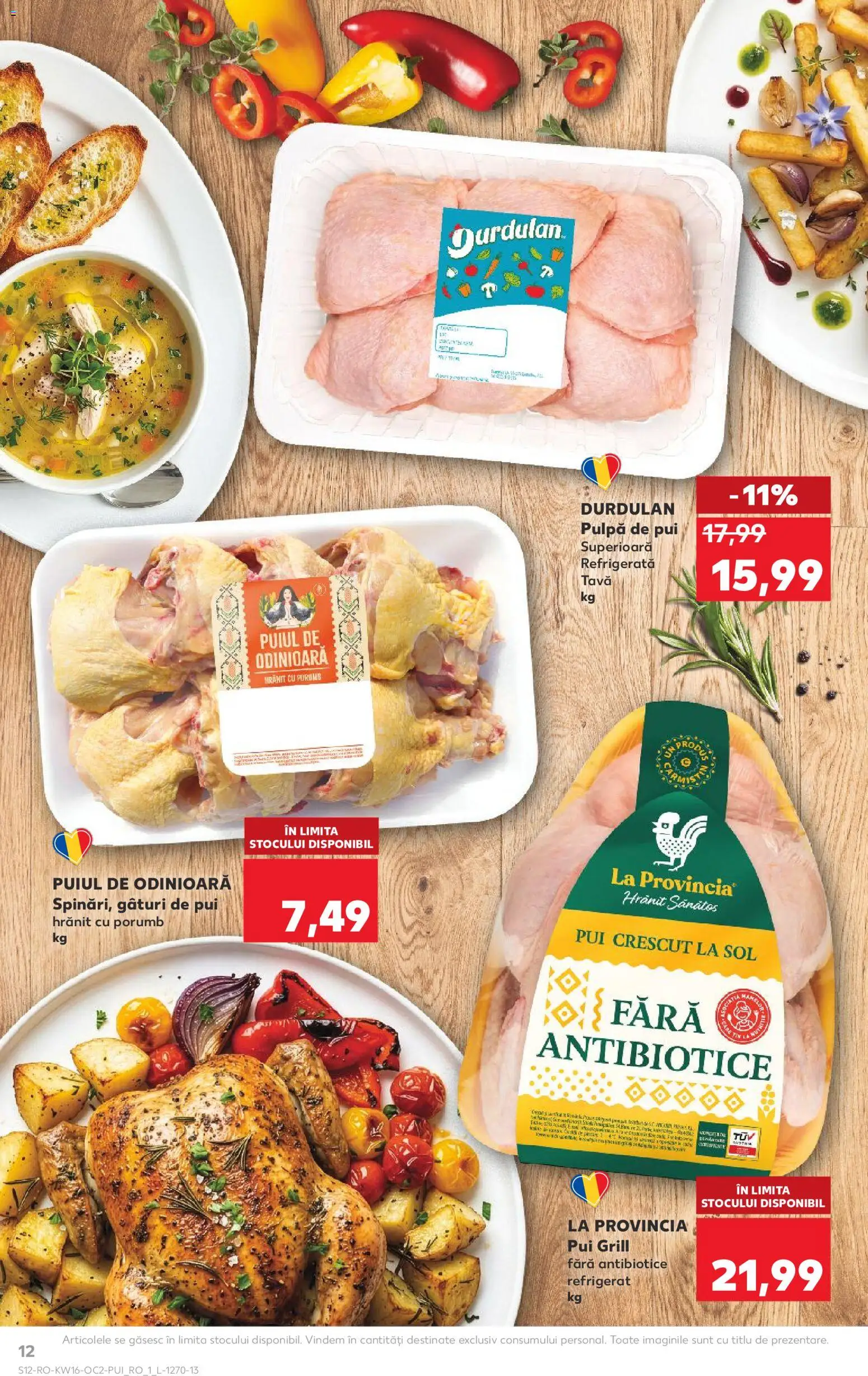Noul catalog Kaufland – valabil de la 15.04.2026 | Pagină: 12 | Produse: Grill, Hacıyatmaz Kedi Oyuncağı, Porumb