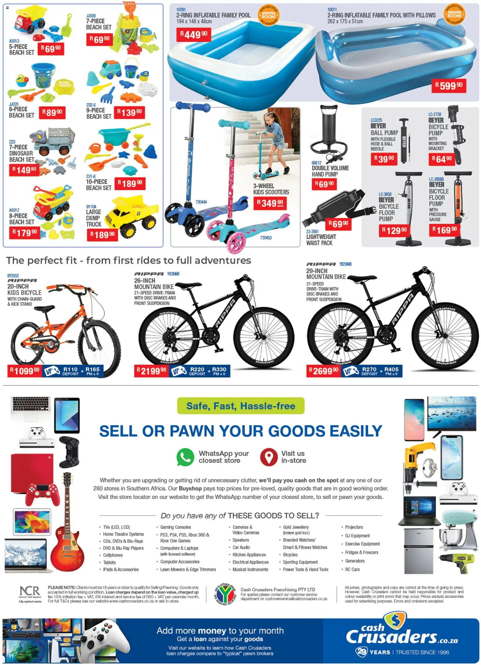 New Cash Crusaders catalogue – valid from 23.10.2025 | Page: 11 | Products: Computer, Audio, Xbox, Exercise equipment