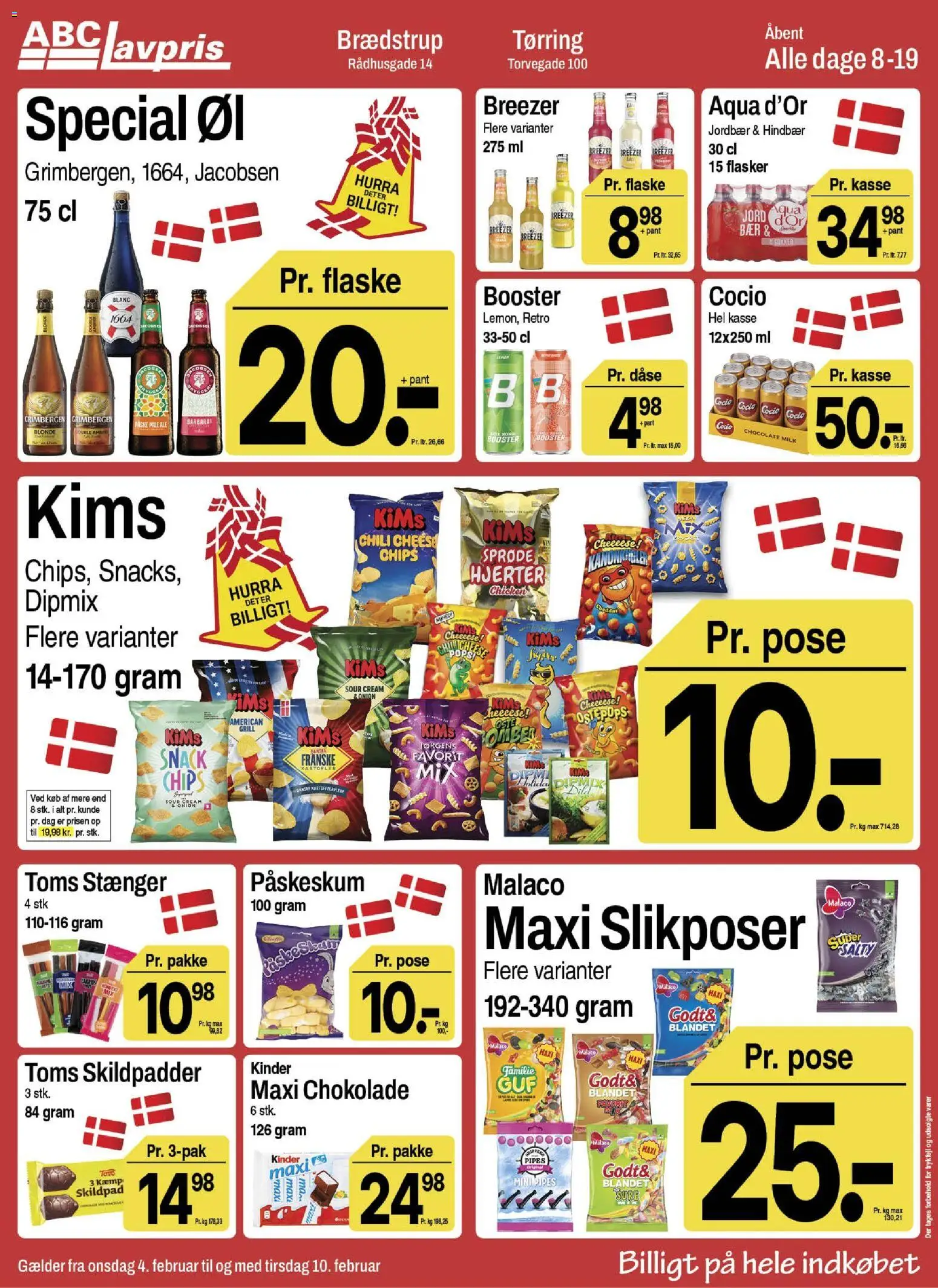 Abc Lavpris tilbudsavis – gyldig fra 04.02.2026 | Side: 12