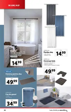 Catalog Lidl – valabil de la 14.07.2025 | Pagină: 50