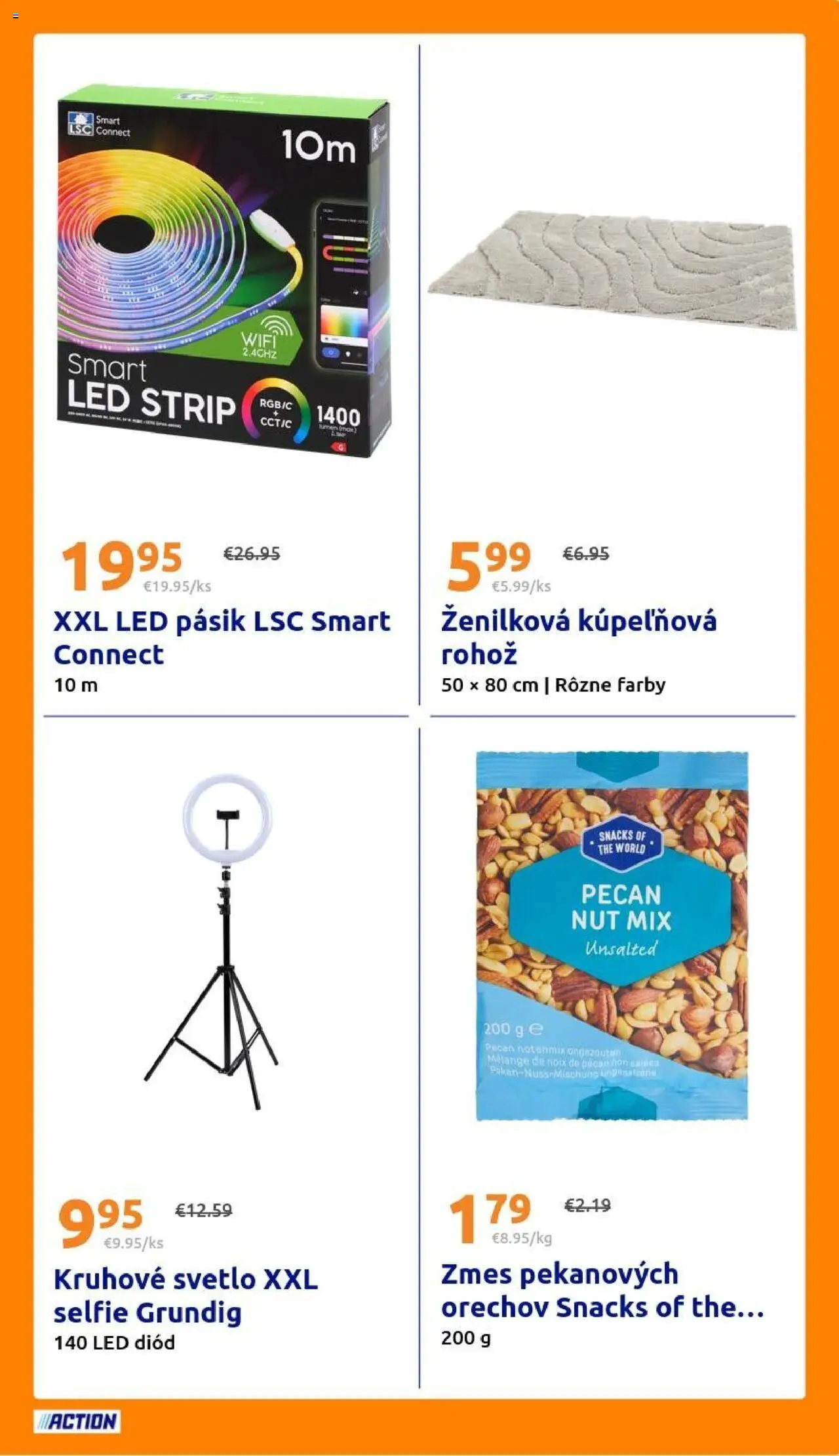 Nové Action akcie – leták je platný od 15.10.2025 | Strana: 27 | Produkty: Led pásik, Svetlo, Led