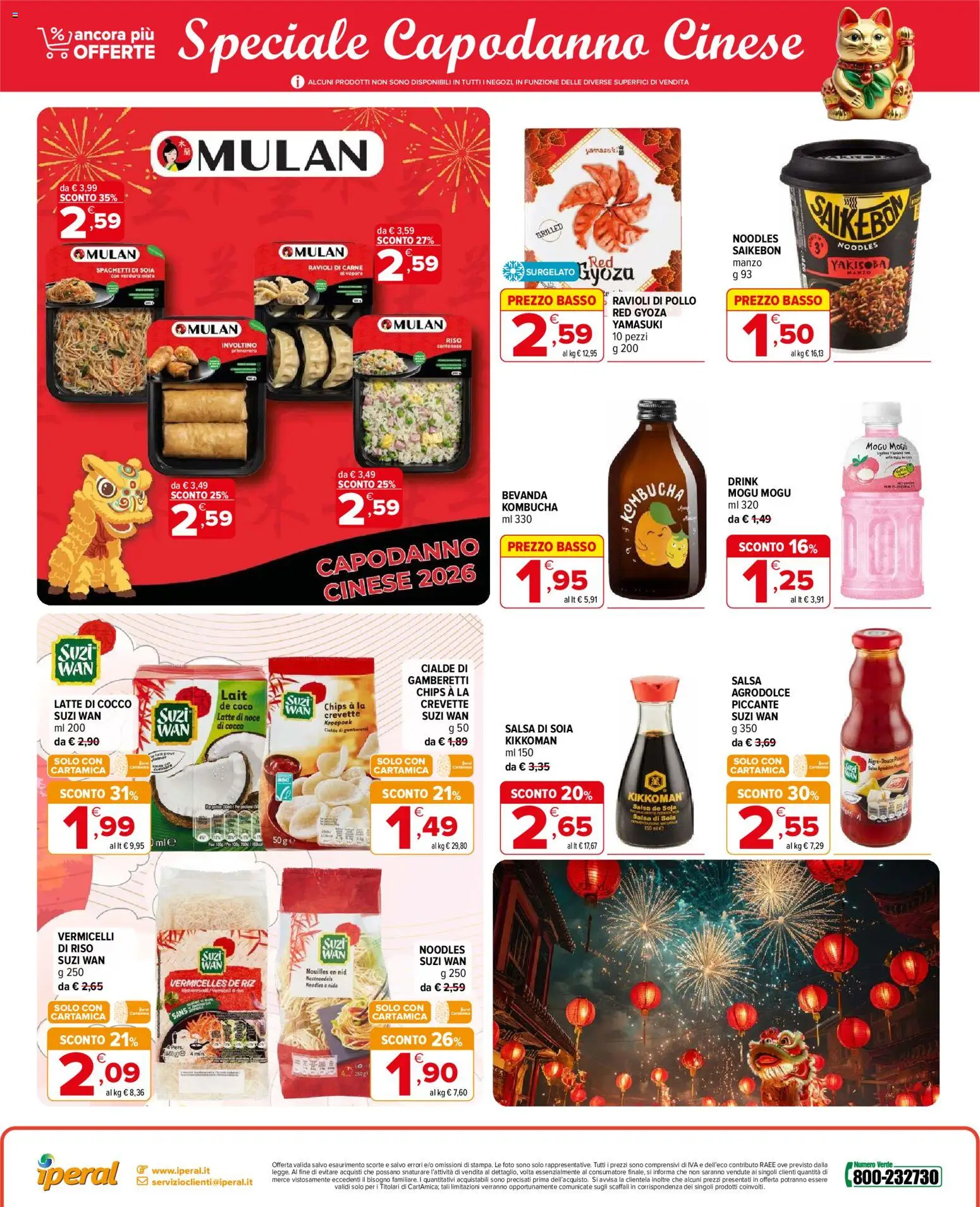 Volantino Iperal del 04.02.2026 | Pagina: 22 | Prodotti: Manzo, Salsa, Cocco, Ravioli