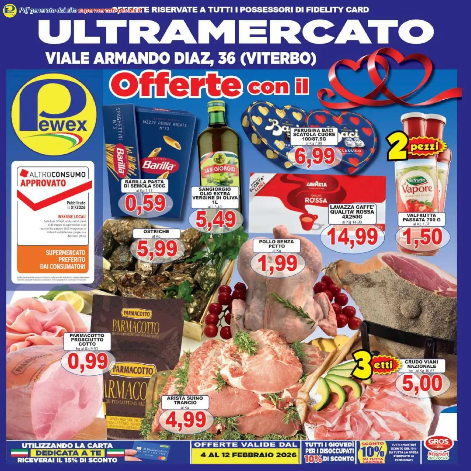 Volantino Pewex del 04.02.2026 | Pagina: 1