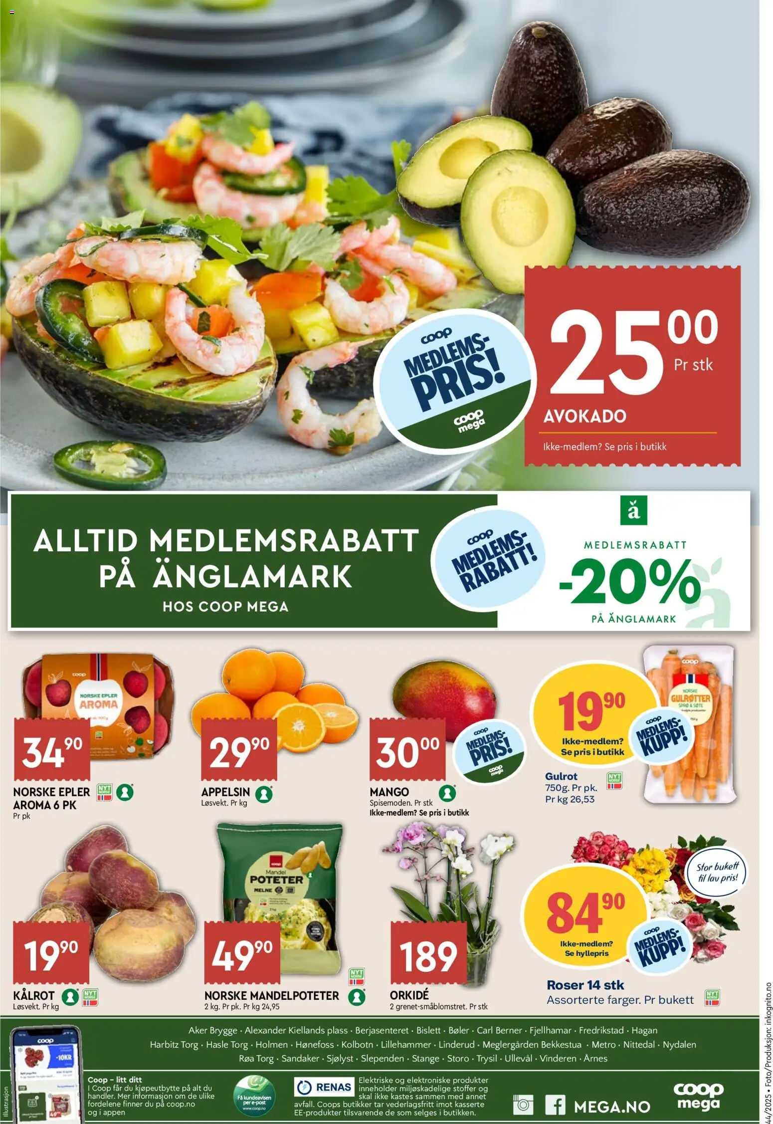 {H1} | Side: 8 | Produkter: Epler, Медіапрогравач, Gulrot, Kålrot