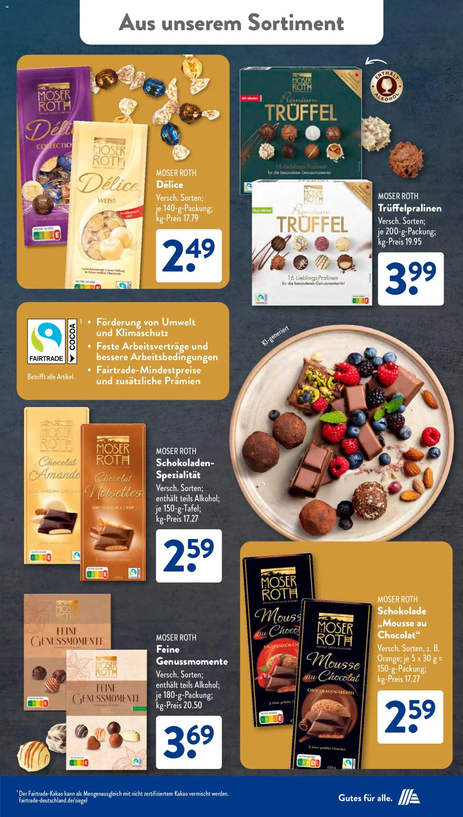 Aldi Süd Prospekt 	 – gültig ab 23.02.2026 | Seite: 32 | Produkte: Schokolade