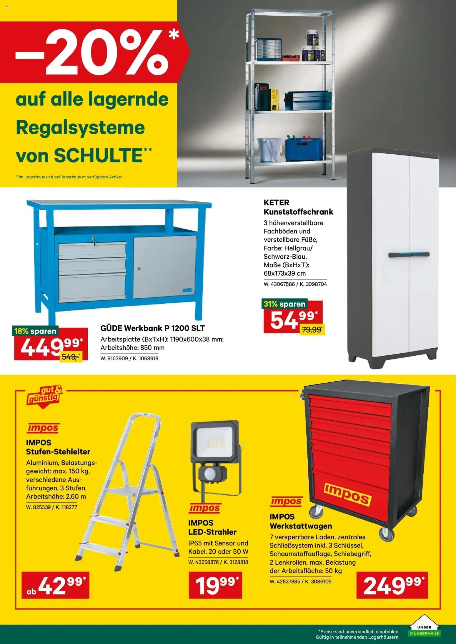 Lagerhaus Wochen Angebote gültig ab 15.02.2026 | Seite: 7 | Produkte: Gewicht