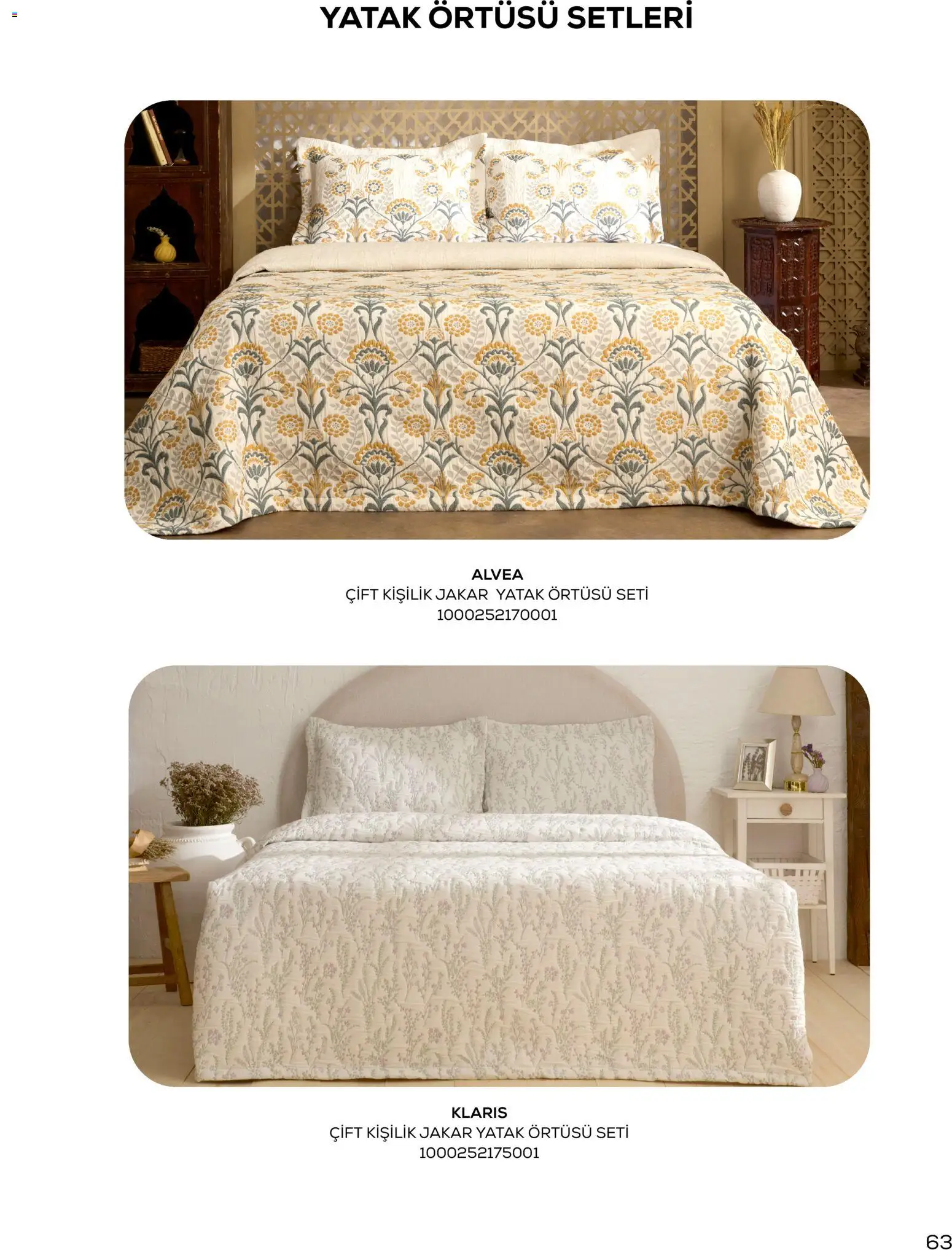 Karaca Home Katalog - 01.03.2026 tarihinden itibaren geçerlidir | Sayfa: 63